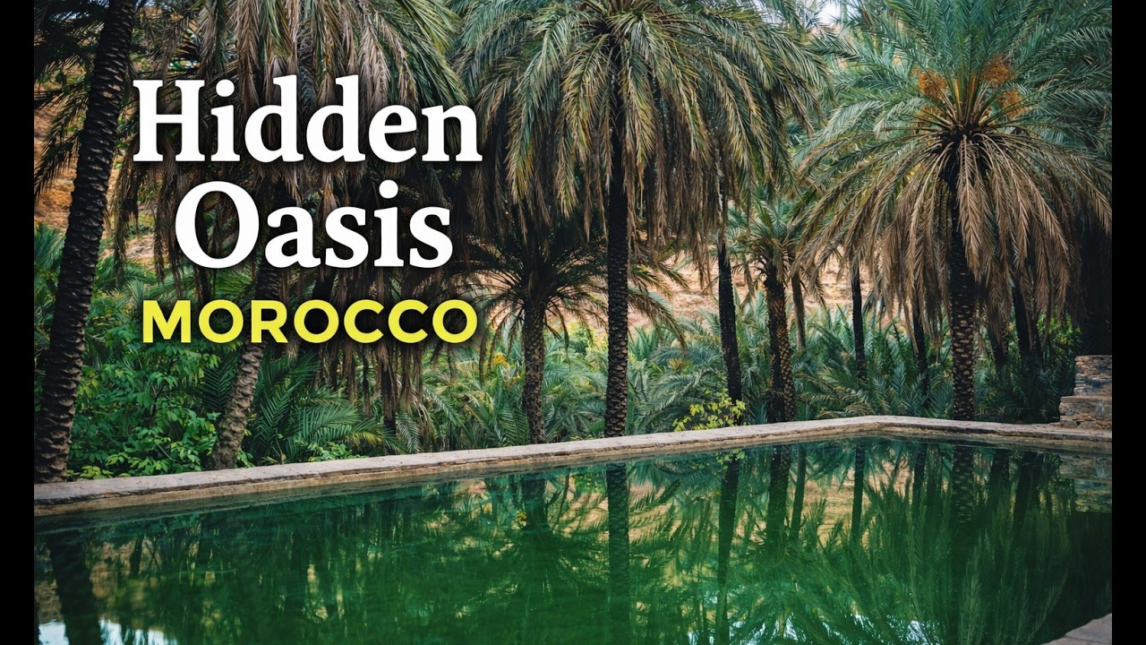 خرجة إلى واحة قرب تافراوت || The Most Beautiful Oasis Near Tafraout | Aït Mansour