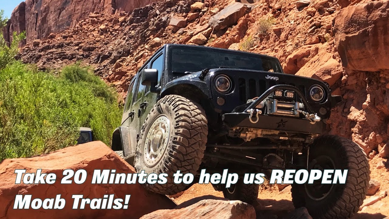 Moab 4x4 Trails I Help Us Reopen Closed Roads I Hey Joe Canyon I Mashed Potatoes I ACG GIS Map