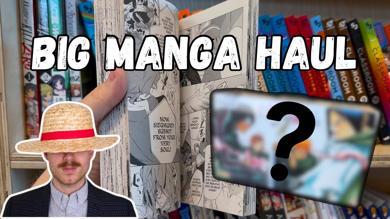 My BEST Manga Haul yet! // Used Manga // Manga Box Set