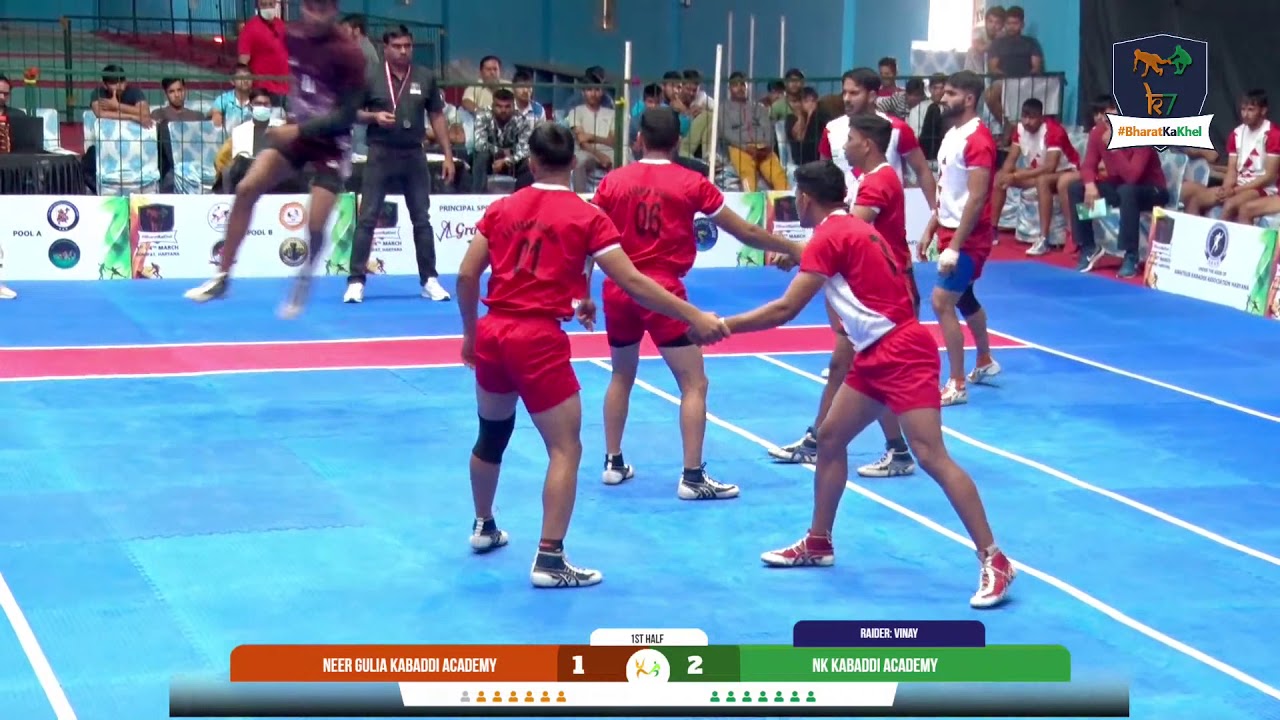 K7 Qualifiers Match 8:  Pool B: Neer Gulia Academy vs NK Academy | Part 1/2