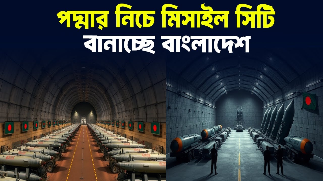 মাটির নিচে ক্ষেপণাস্ত্রের শহর বানাচ্ছে বাংলাদেশ, মহা চিন্তায় ভারত !