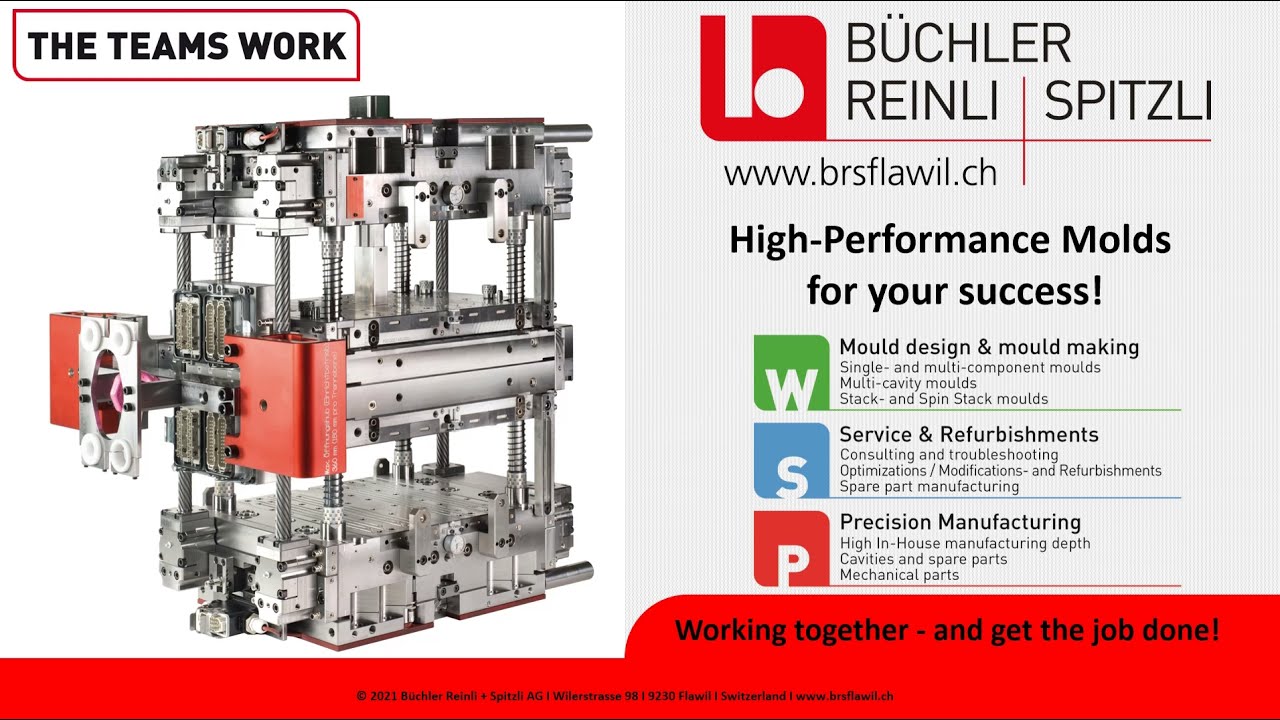 B&uuml;chler Reinli + Spitzli AG - High-Performance Molds for your success!