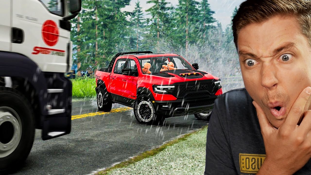 Reacting Realistic Hydroplane and Icy Crashes