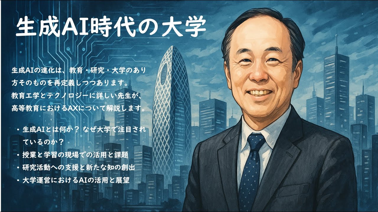 生成AI時代の大学ー学び・研究・知の再構築