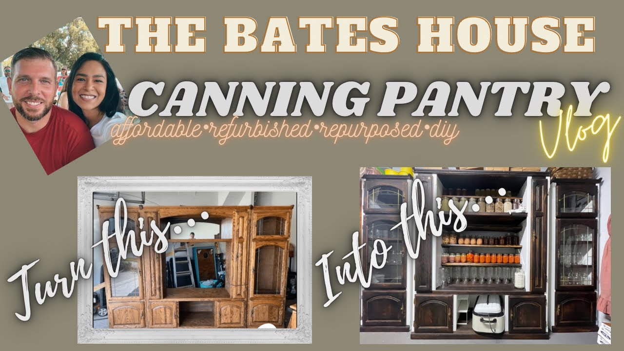 There are things going on at The Bates House! #canning #canninglife #affordablefurniture