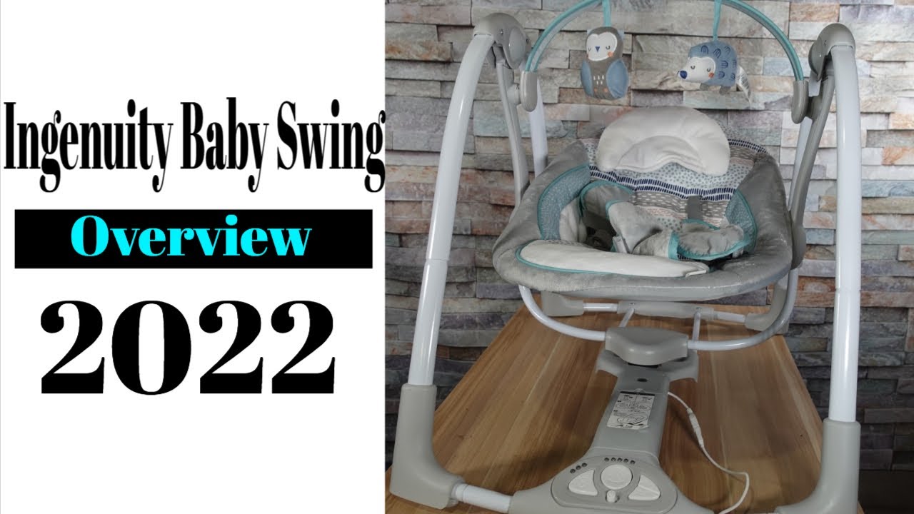 Детские качели Ingenuity Baby Swing: компактные, портативные и доступные
