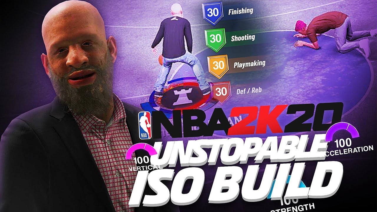 ОФИЦИАЛЬНЫЙ СОЗДАТЕЛЬ БРОСКОВ GMAN PLAYMAKING ISO GOD BUILD ДЛЯ NBA 2K20!! ЭТА СБОРКА СЛИШКОМ СИЛ...