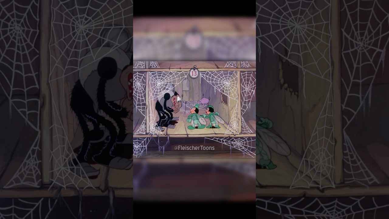 The Cobweb Hotel #fleischerstudios #cobwebhotel #animation