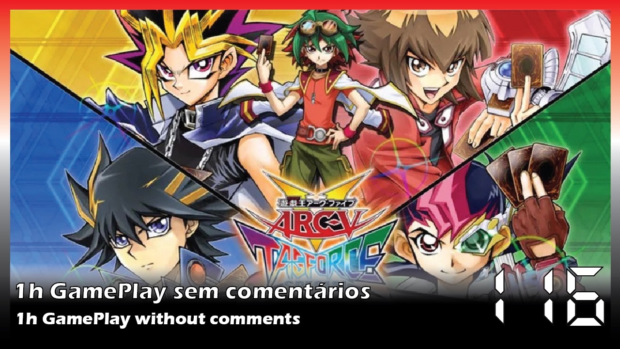YuGiOh Tag Force Special Parte 116 - 1H de Gameplay de Fundo Sem Comentários