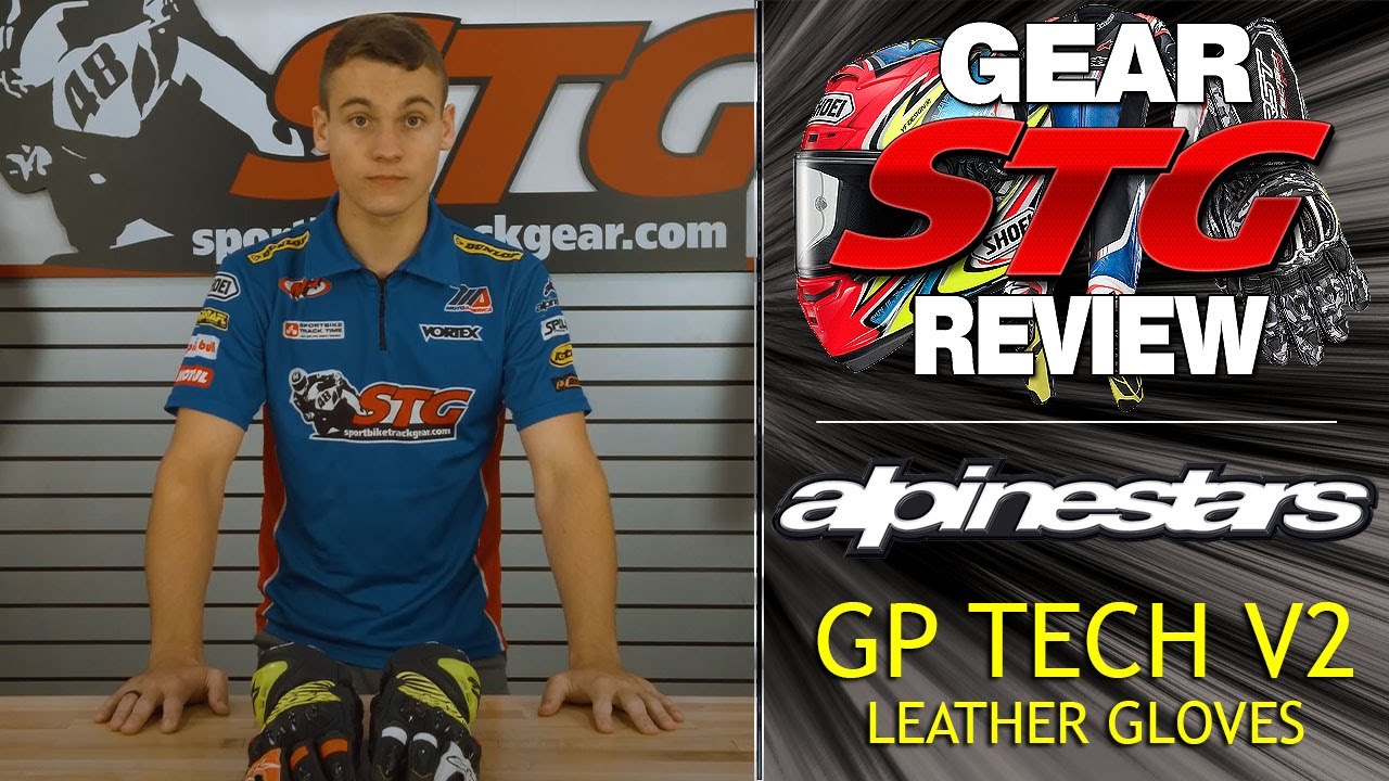 Alpinestars GP Tech V2 Leather Gloves REVIEW | Sportbike Track Gear