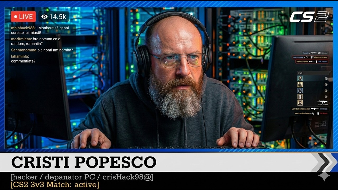 toata lumea este Cristi POPESCO dar cu abilitati in meciul de 3v3