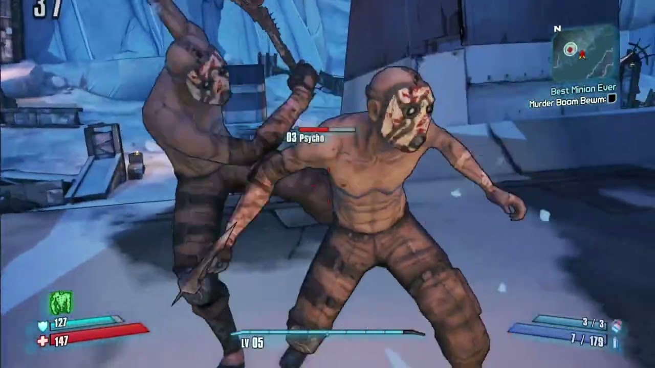 Let's Play Borderlands 2 (Blind) -4- The Bandit Gate