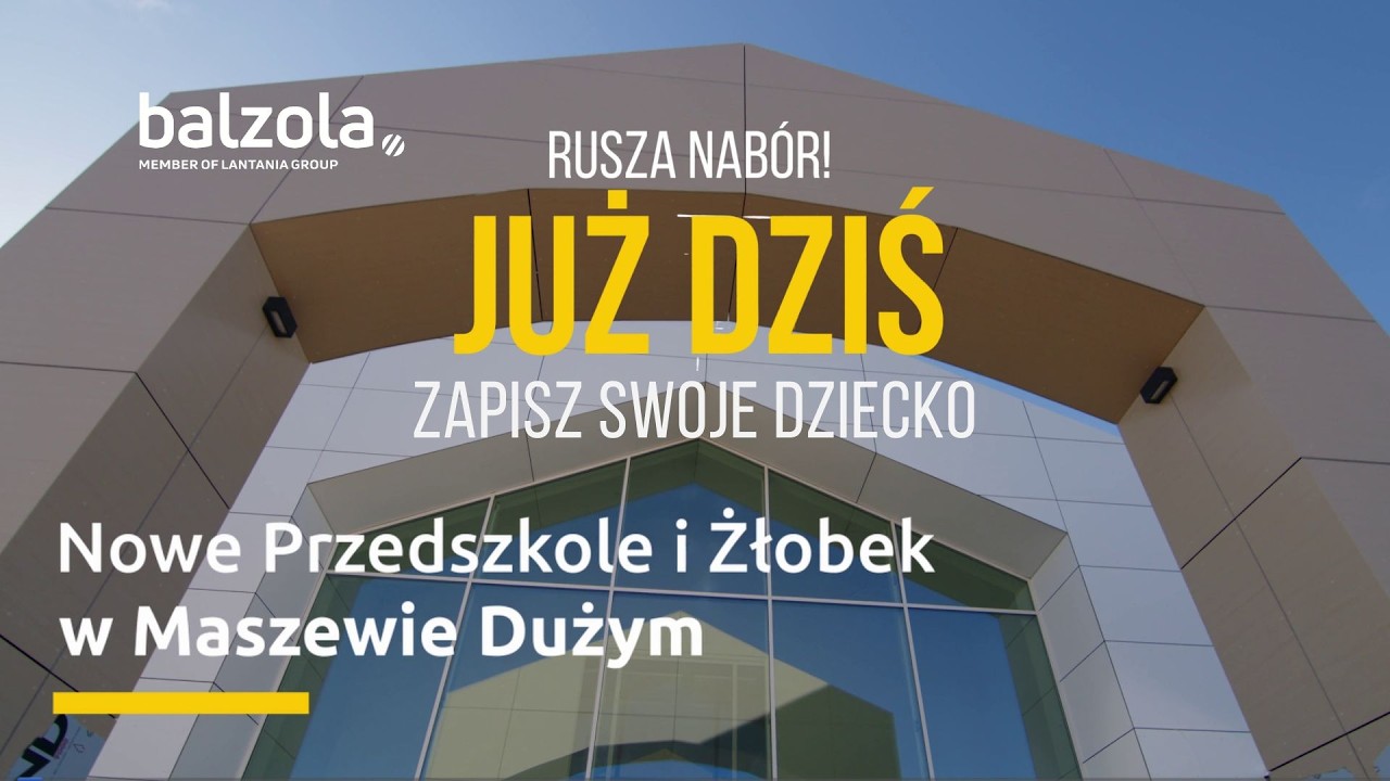 Ruszają zapisy do Żłobka i Przedszkola w Maszewie Dużym Gmina Stara Biała