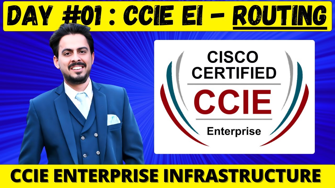 Day 1- CCIE EI Routing Mastery || Cisco CCIE Enterprise Infrastructure Training (English) | I-MEDITA