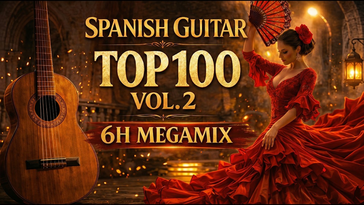 6 Hours of Spanish Guitar: Emotional Flamenco & Relaxing Soul (Top 100)