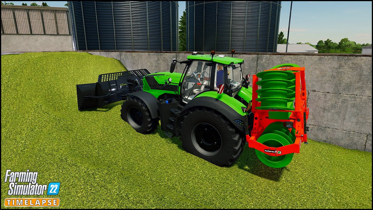 Finishing Making Silage & Mulching the Harvested Field | #CourtFarm Ep.98 | Farming Simulator 22