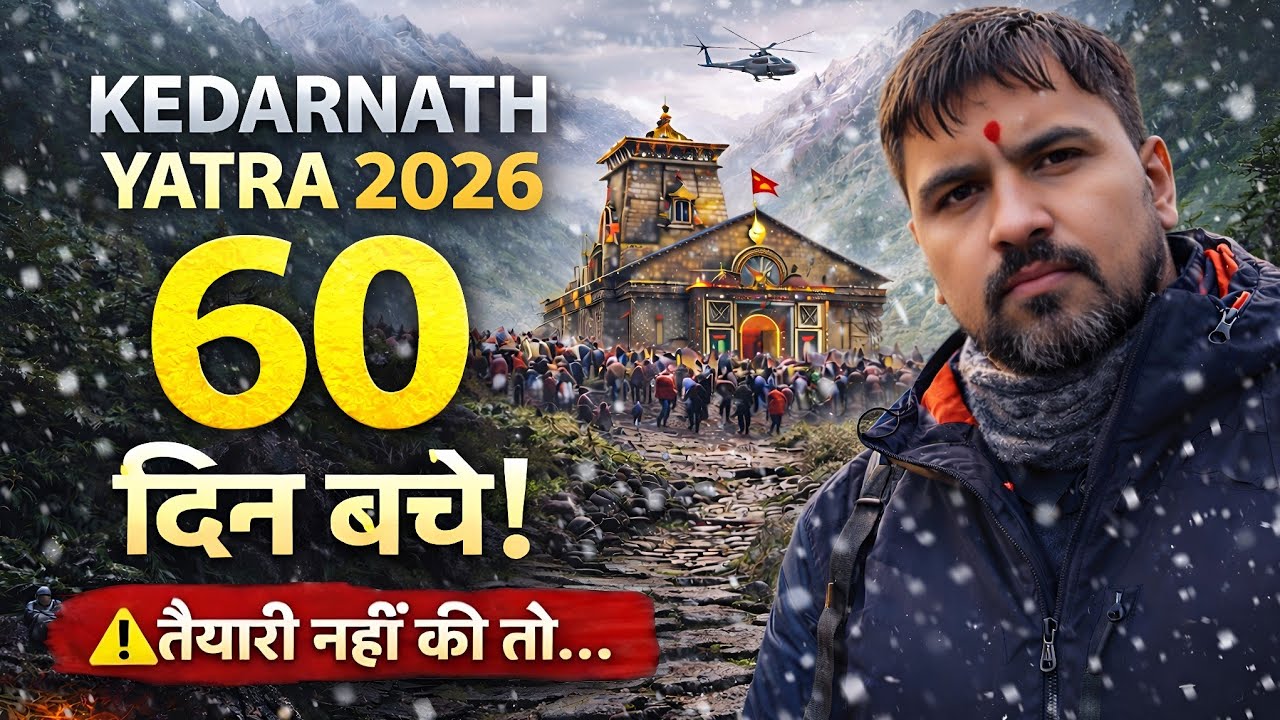 Kedarnath Yatra 2026 | 60 दिन बचे! Complete Preparation Plan