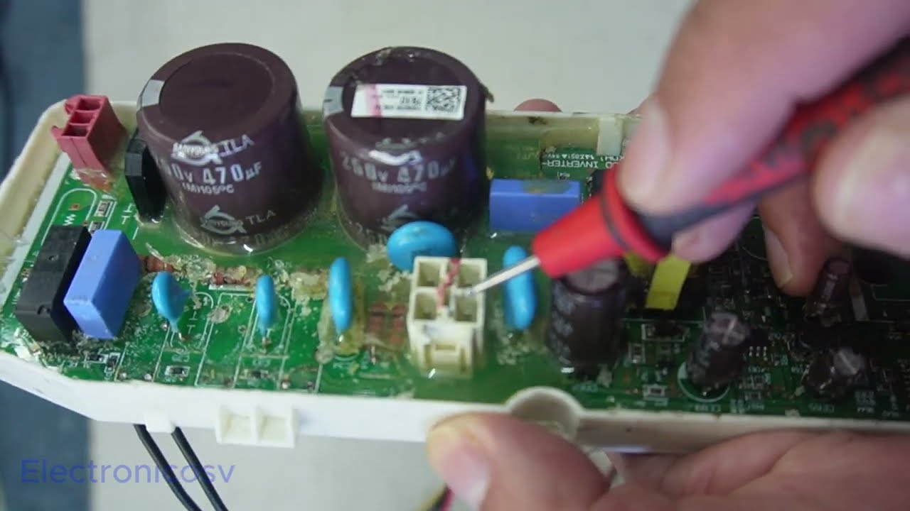 Lavadora lg inverter no activa actuador ni bomba de drenado análisis.