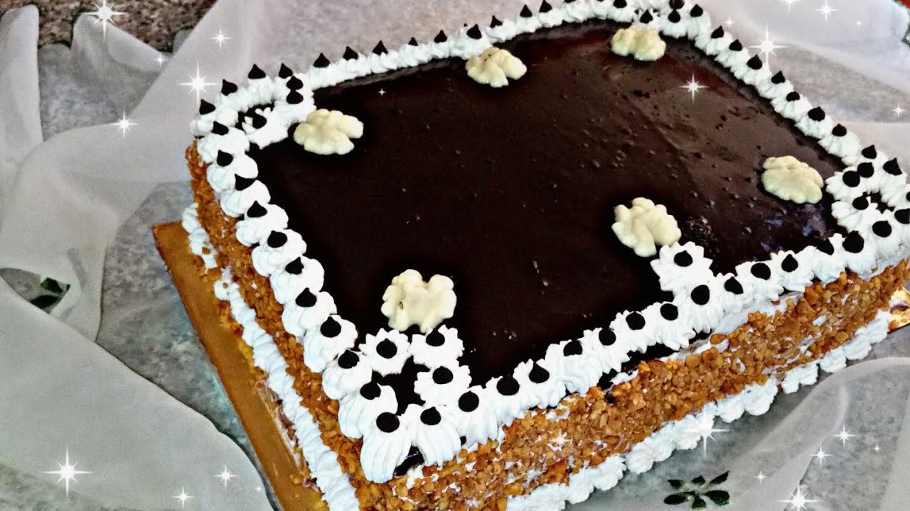 طورطة راس السنة 2021مع طريقة تحضير الجينواز ومقادير مضبوطة👌Genoise facil