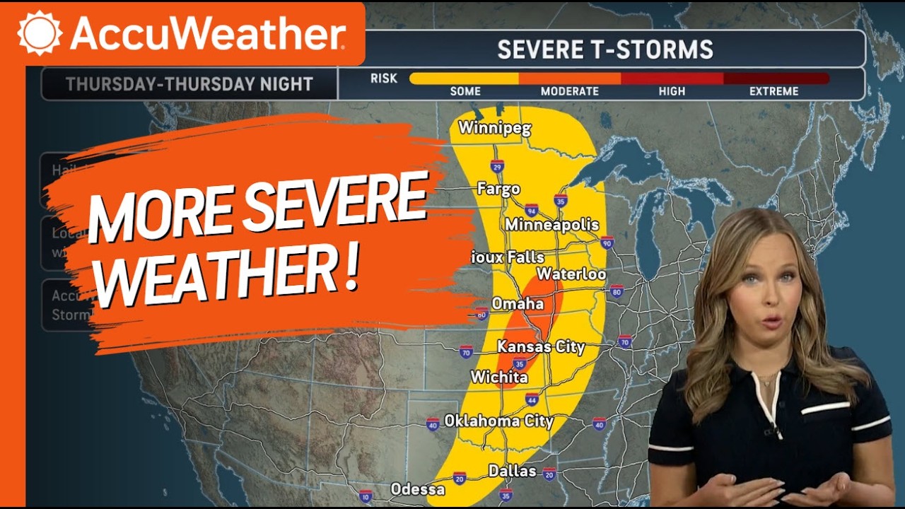 Severe Weather Alert: Multiple Days of Storm Threats Ahead