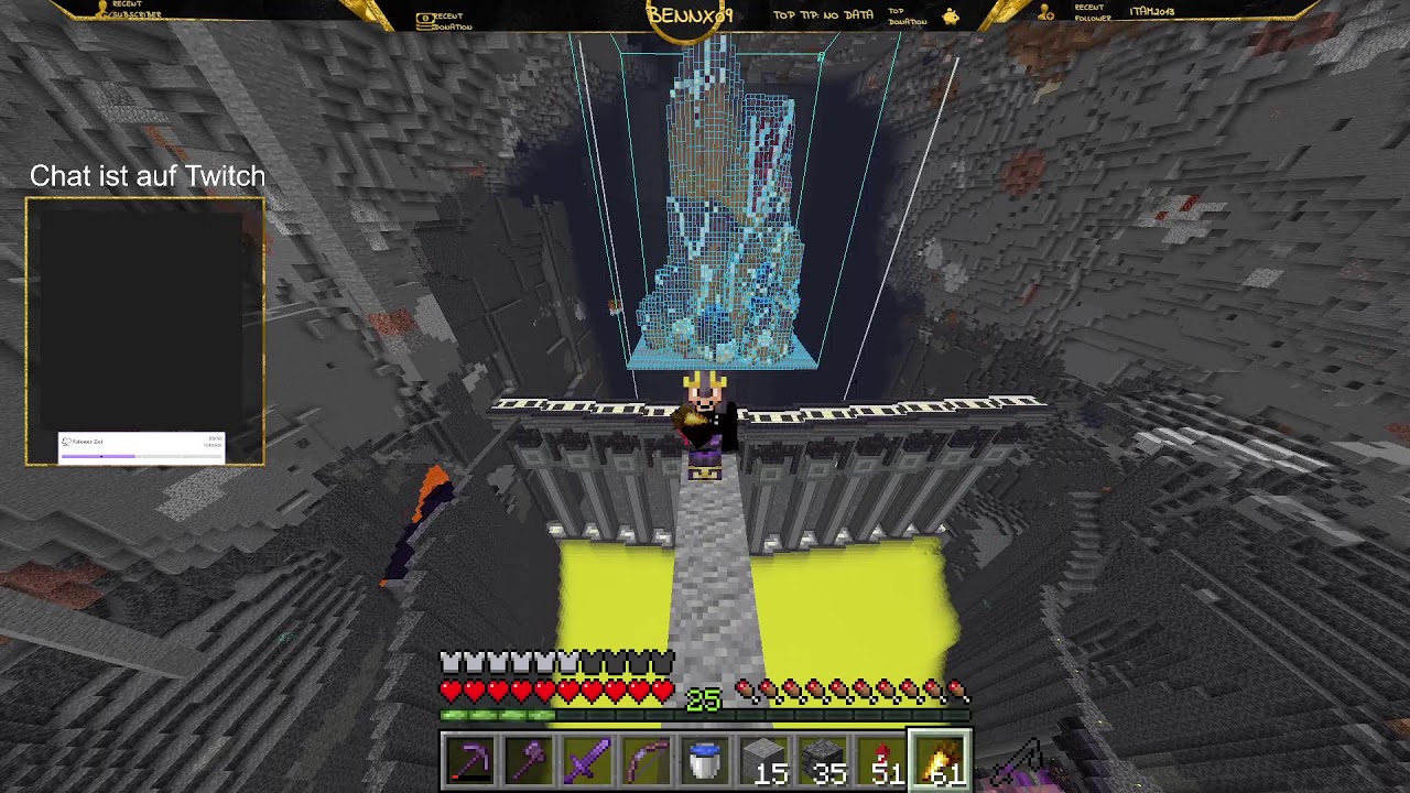 Minecraft Survival: Trollmarkt wird weiter gebaut