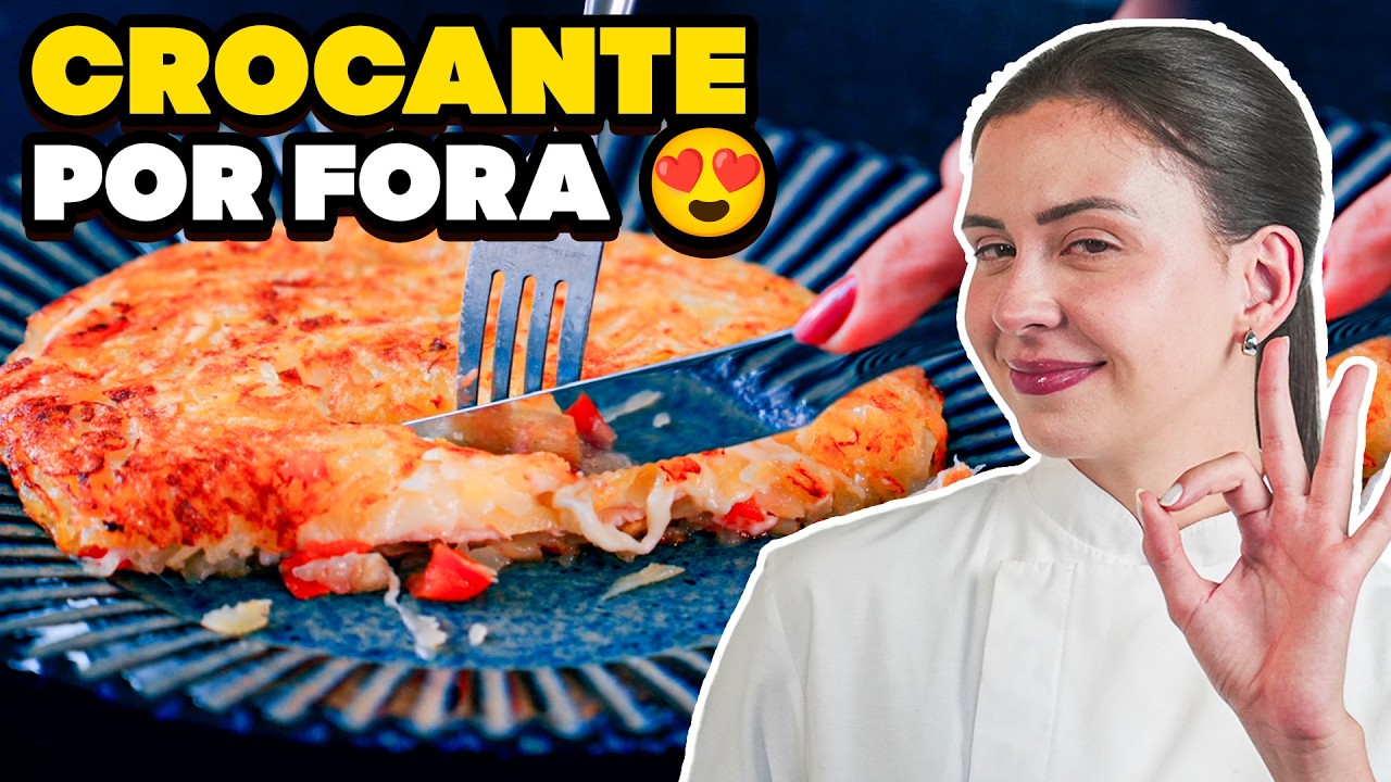 Batata Rosti Super Crocante e Recheada | Receita Fácil e Rápida na Frigideira