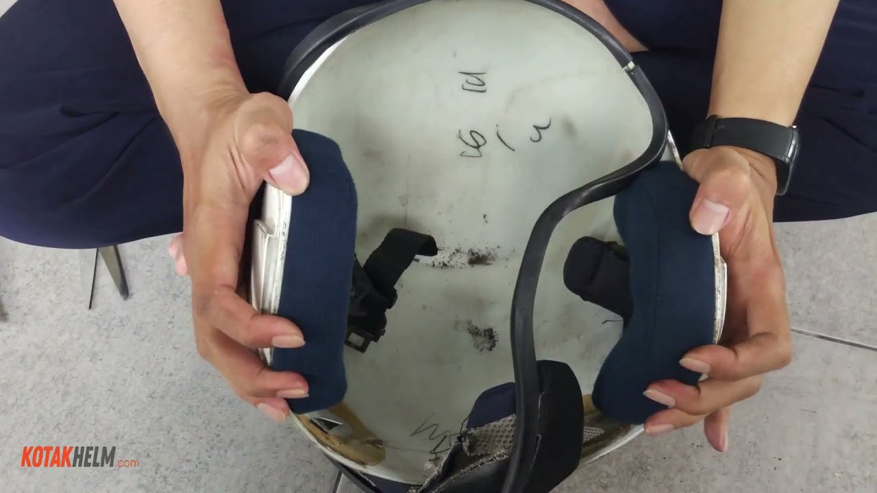 Tutorial Ganti Busa Helm GM Evolution