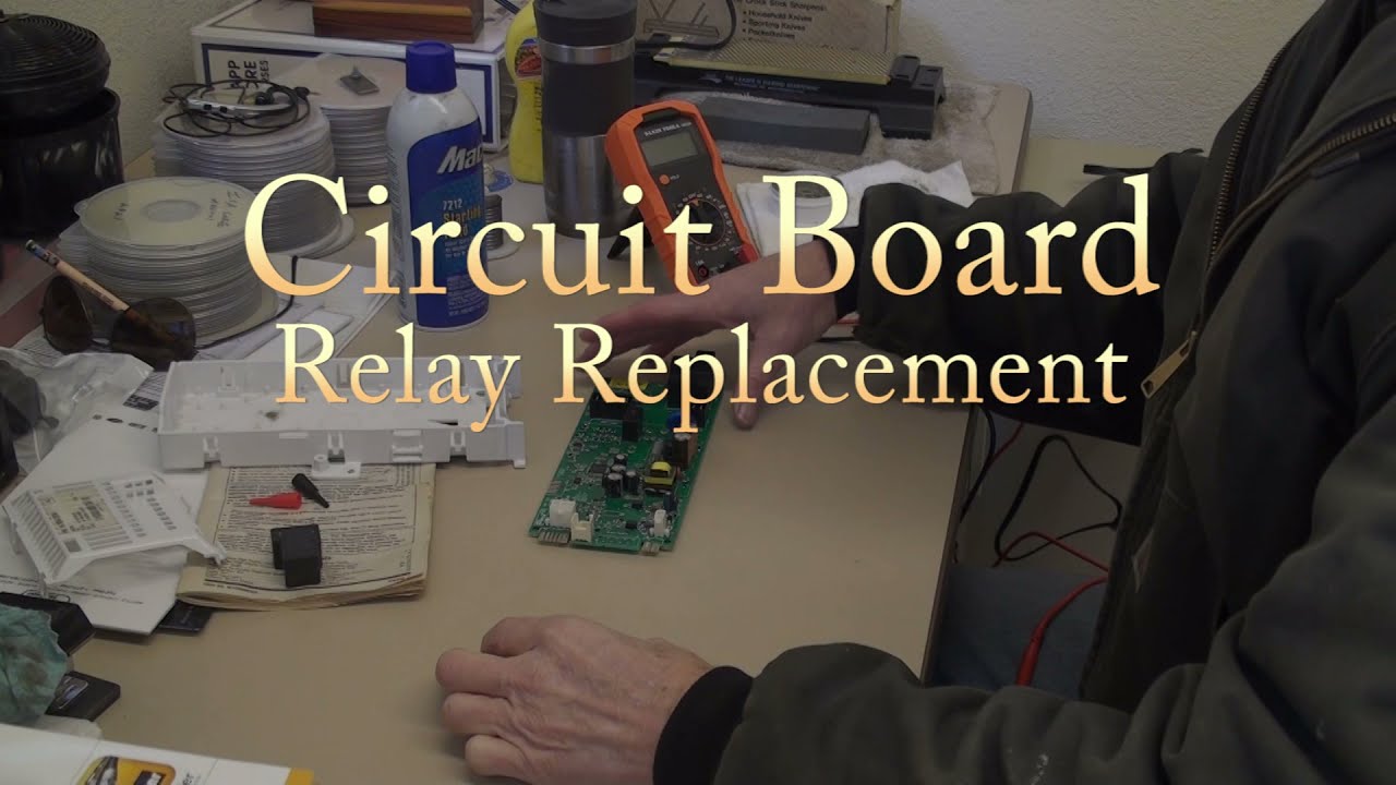 Dryer Circuit Board Relay Replacement