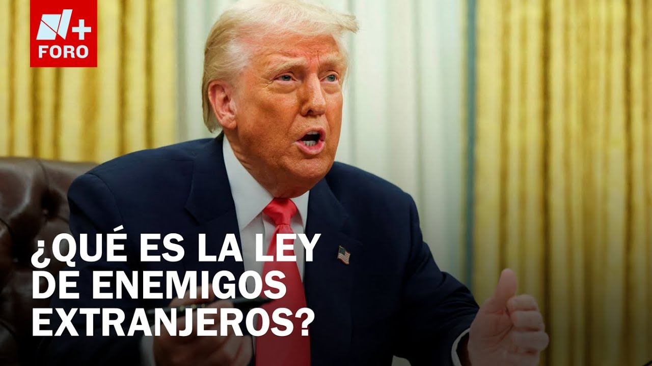 Ley de Enemigos Extranjeros de 1798: &iquest;De qu&eacute; trata y por qu&eacute; la usan para deportar? - A las Tres