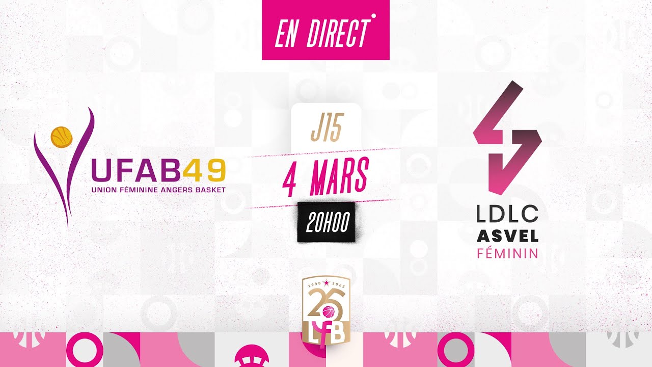 LFB 2022-2023 J15 | Angers - Lyon | Match complet
