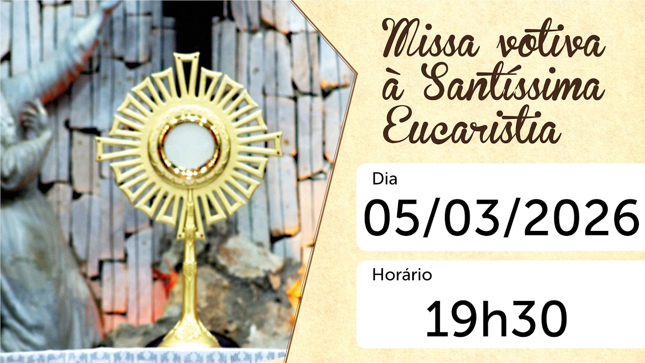 SANTA MISSA - 05/03/2026 – 19h30 - AO VIVO - PARÓQUIA ESPÍRITO SANTO