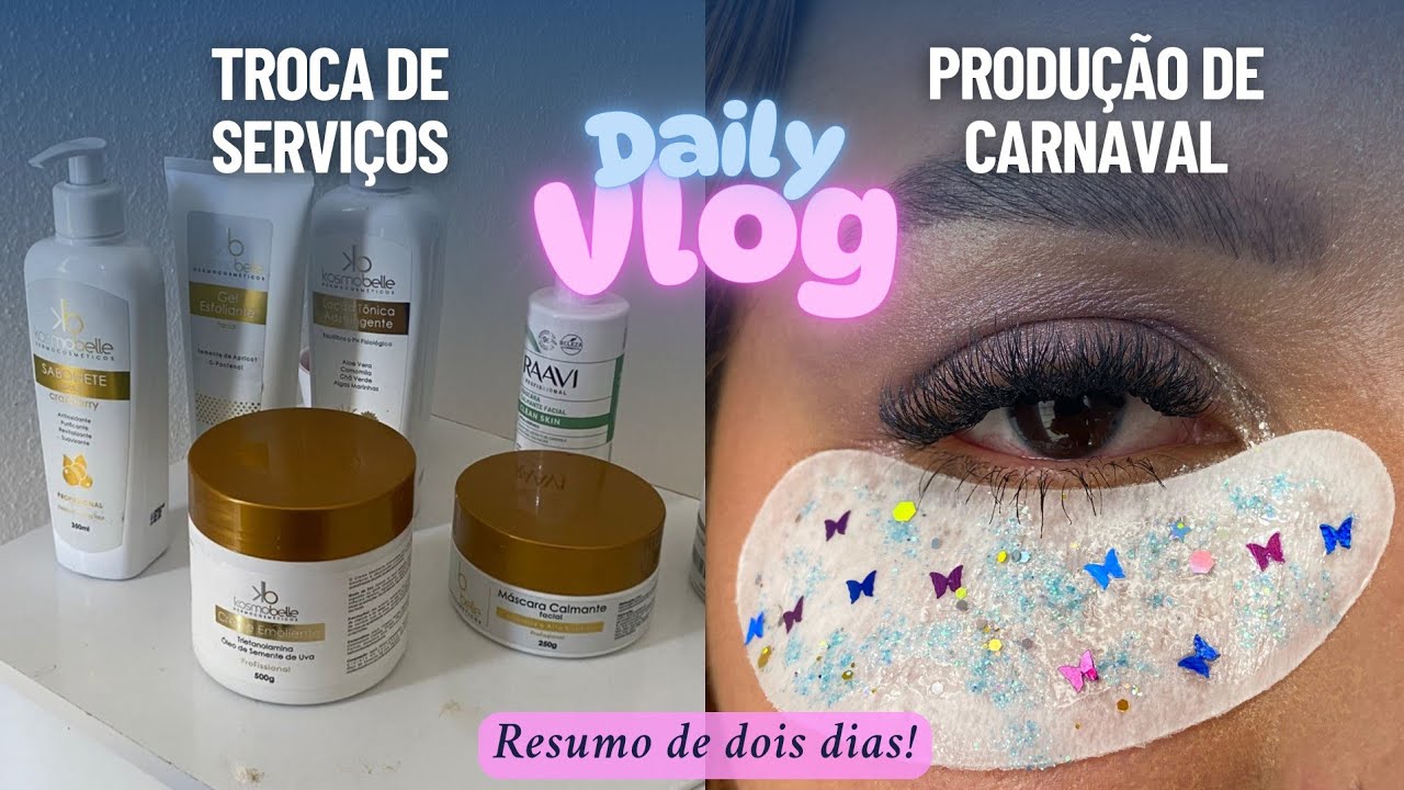 Vlog 2 dias: TROCA DE SERVIÇOS E GRAVAÇÃO 