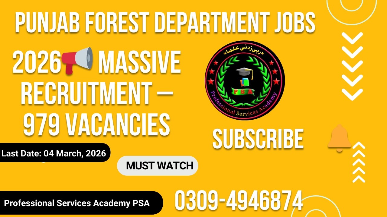 Forest Department 🌲 Jobs 2026 | Latest Government Vacancies | Apply Online