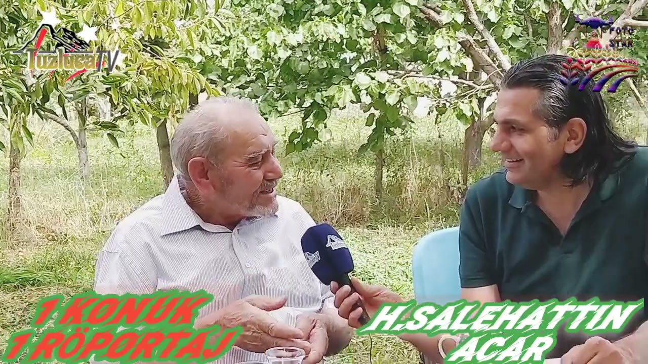 TUZLUCAMIZIN DEĞERLİ BÜYÜKLERİNDEN HACI SELAHATTİN ACAR İLE RÖPORTAJIMIZ.