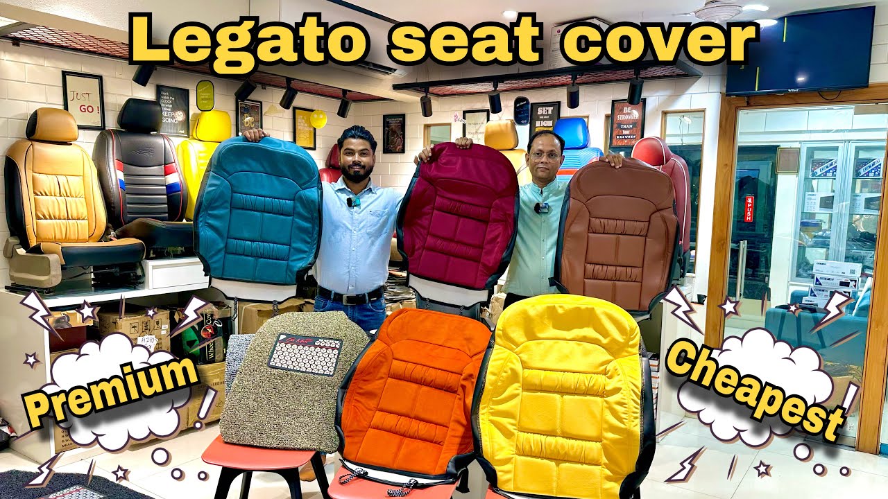 Premium & Imported seat covers with fitting in Ahmedabad | Legato seat covers | @legatoseatcover