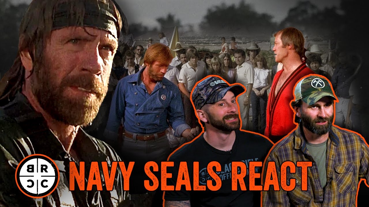 Navy SEALs React to Chuck Norris Movies, ft. Jack Carr and Trevor Thompson