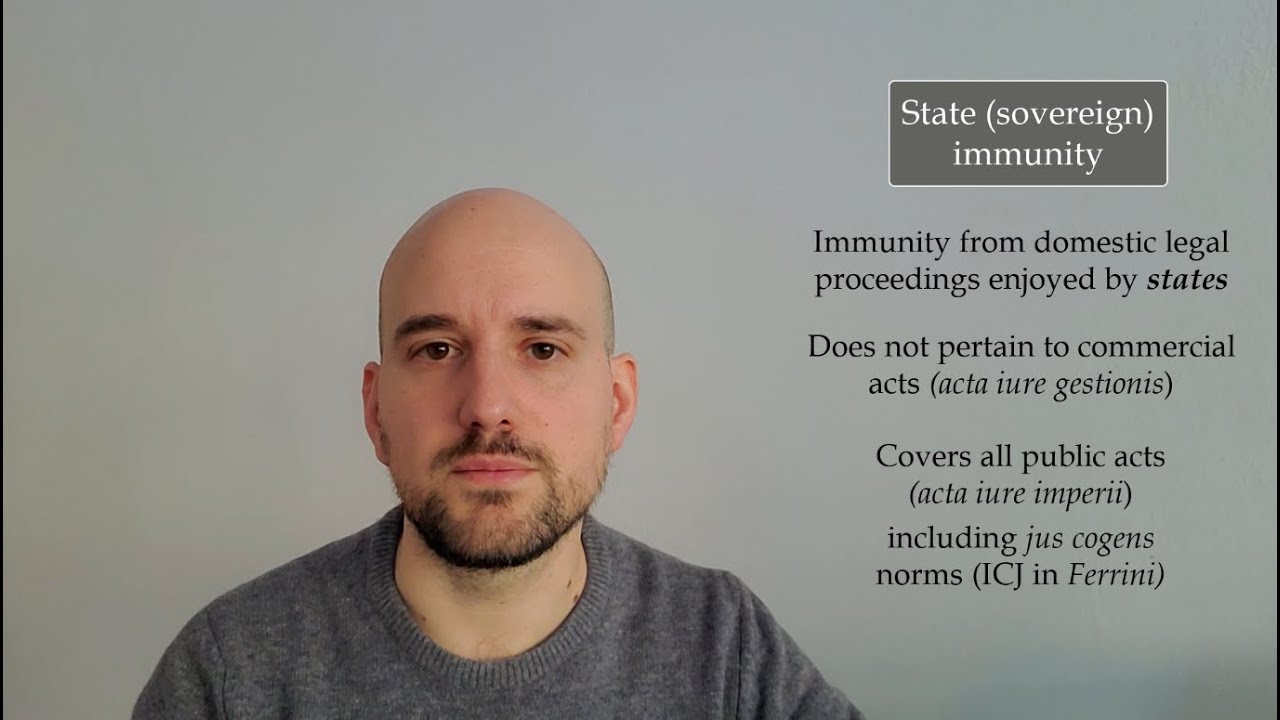 Jurisdictional immunities