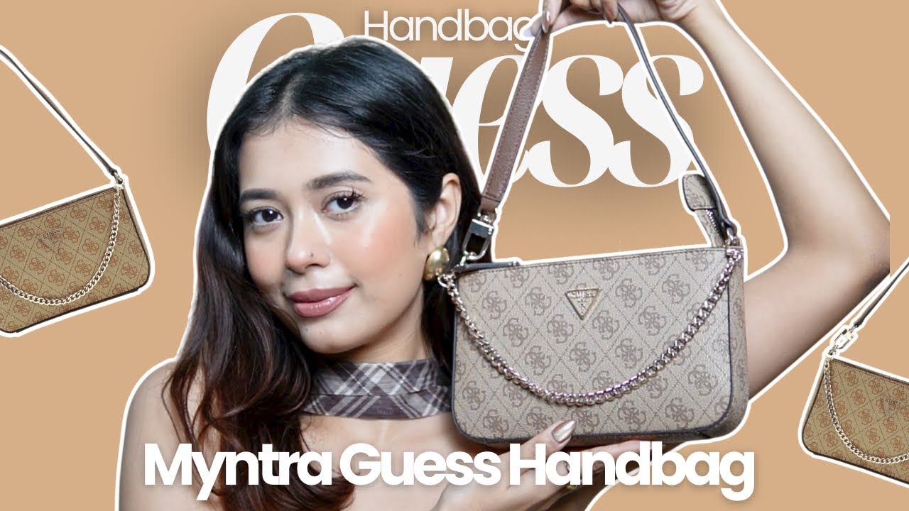 Guess Handbag From Myntra Review| #guessbag #guess #myntraluxe #myntrafinds