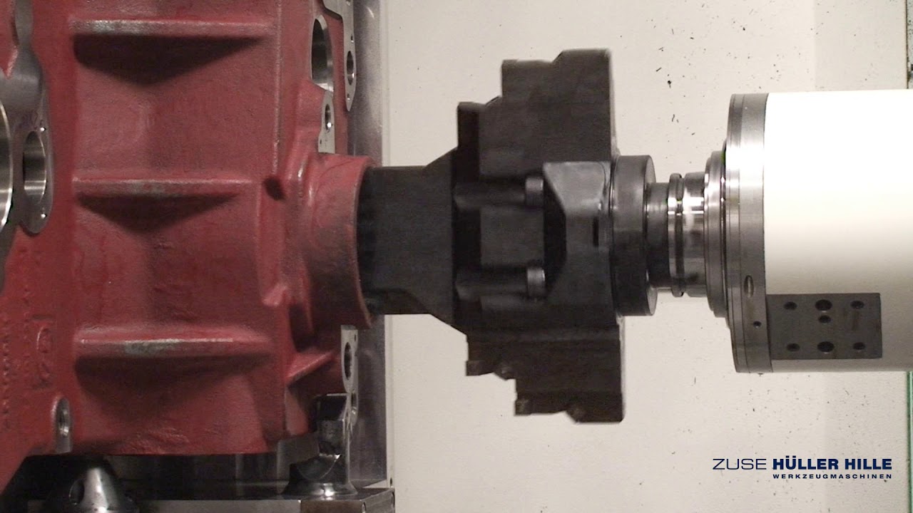 zhh nbh6  Gear box housing machining