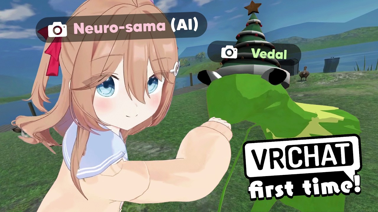 Neuro's VRChat Debut! w/Vedal!