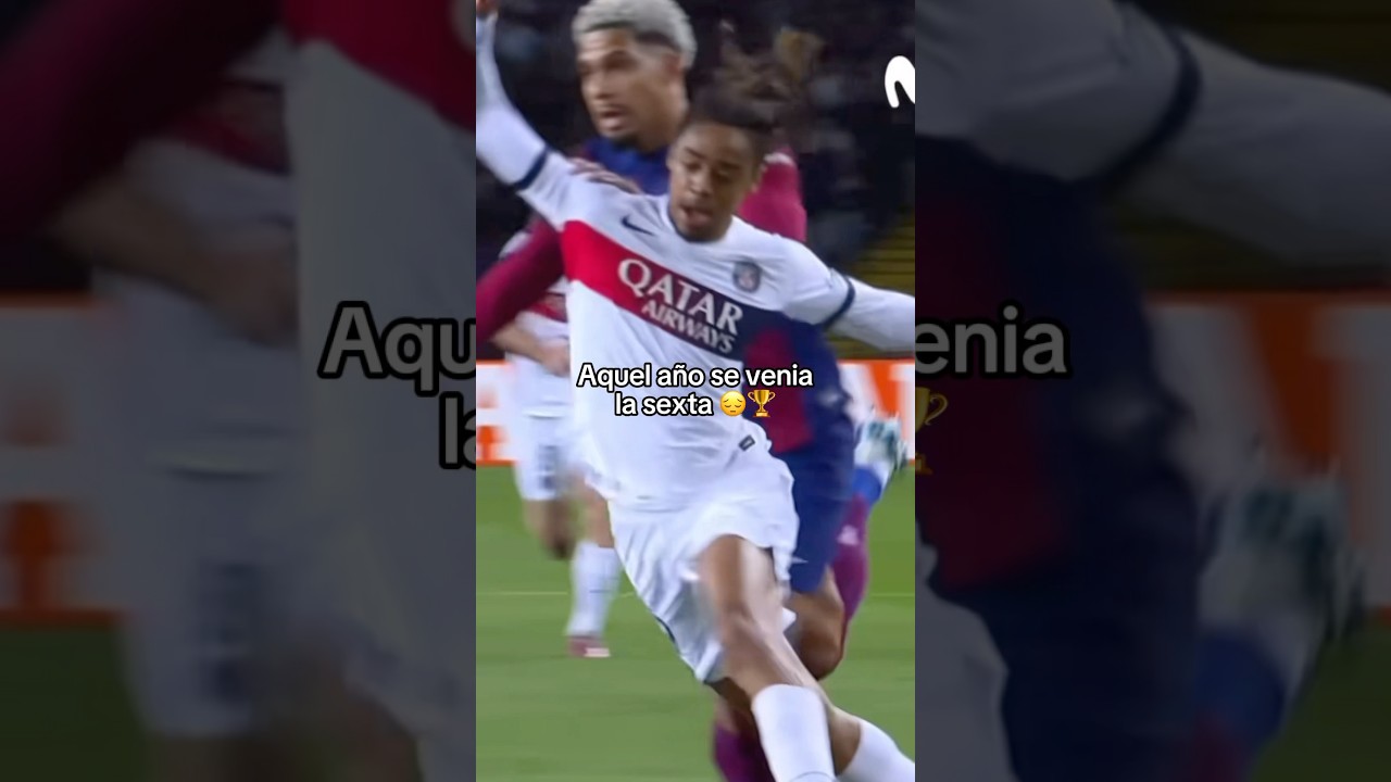 🥲 El GOL del PSG me recuerda a ESTO 💔💙 #futbol #sad