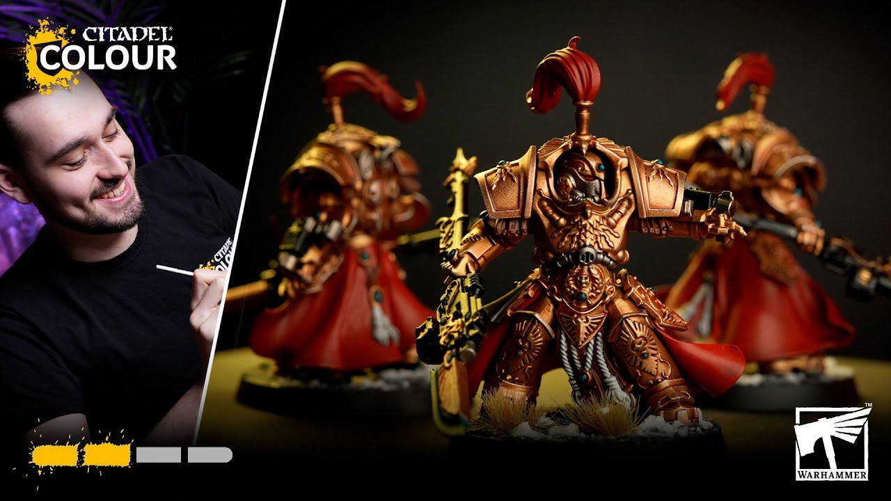 How To Paint: Adeptus Custodes Combat Patrol | Intermediate | Warhammer 40,000