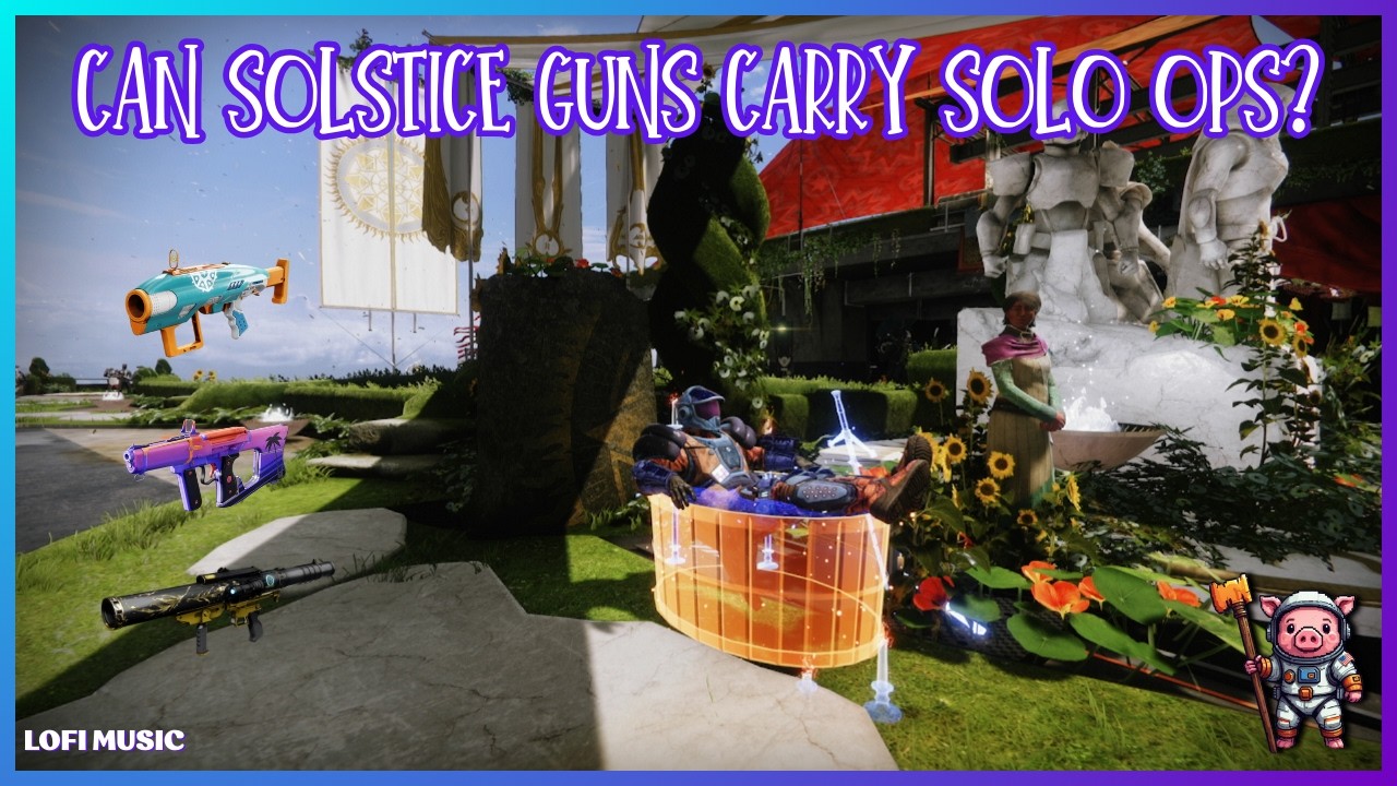 Festival Firepower 🔥 Running Every Solo Op with Solstice Weapons | Cozy Destiny