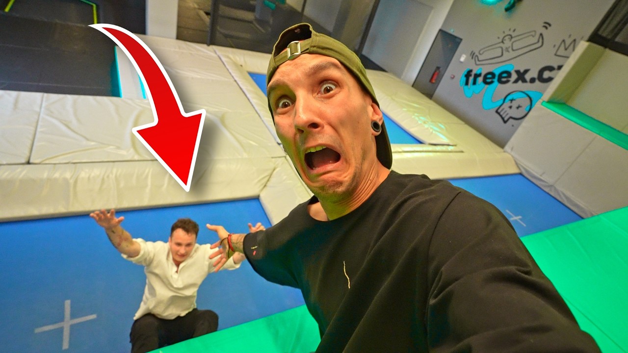 Jay učí kameramana parkour #2 | ZVLÁDNE David skočit SALTO?