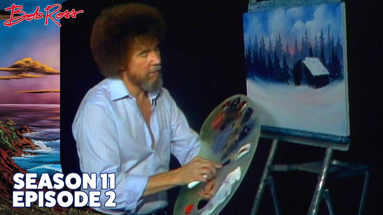 Bob Ross - Country Cabin (Season 11 Episode 2)
