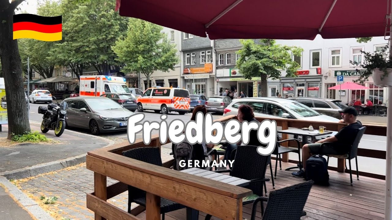 Friedberg 🇩🇪 | Street Tour HD | Walk with me | Part 1