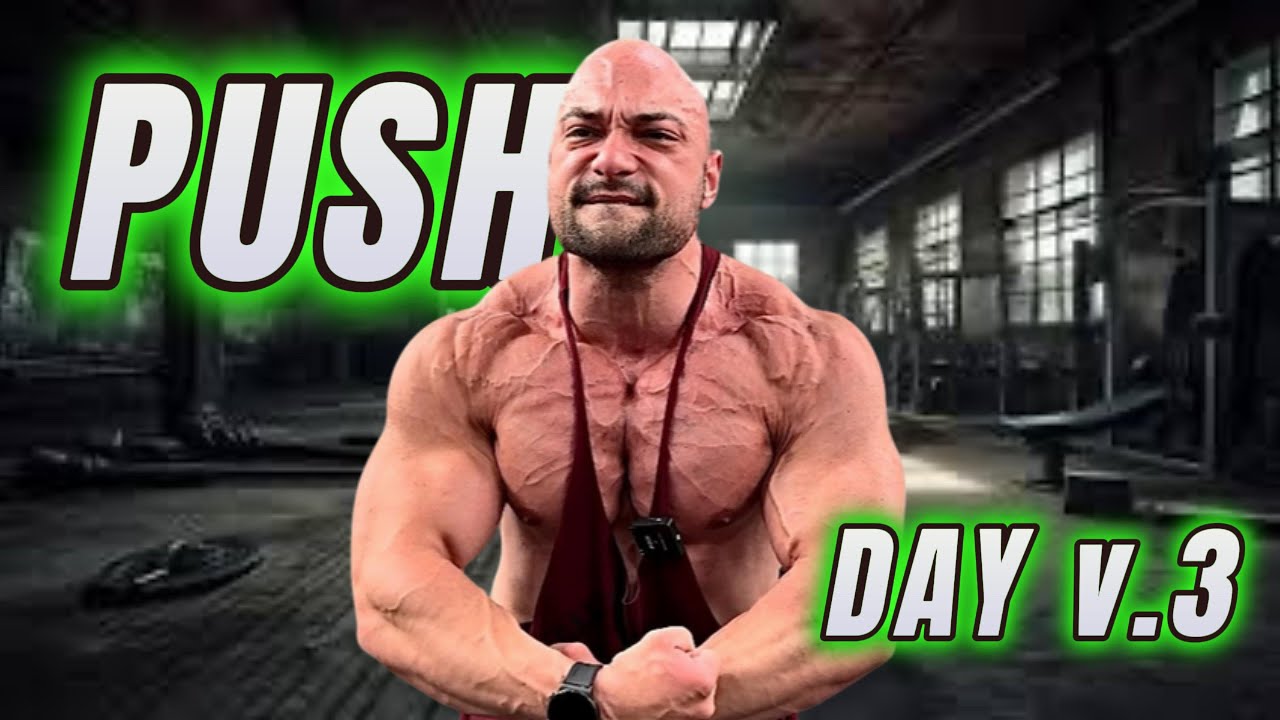 Masă Musculară Ziua 18: ANTRENAMENT PUSH PIEPT+UMERI+TRICEPS