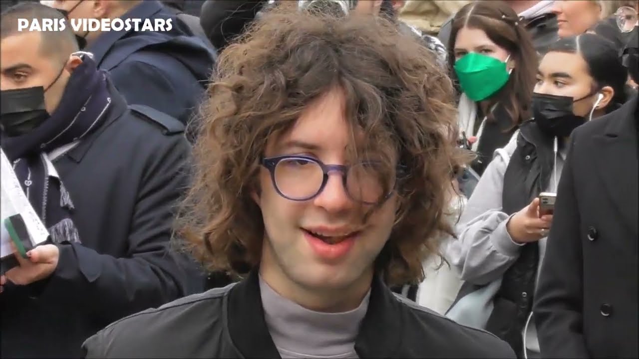 Lucas Jagger ( Rolling Stones ' Mick Jagger's son ) @ Paris 21 january 2022 Fashion Week show Dior