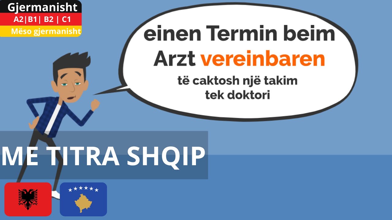 einen Termin vereinbaren | të caktosh një takim | Meso gjermanisht | OGjerman