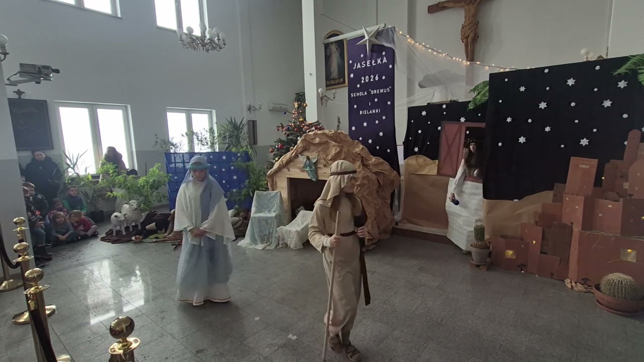 JASEŁKA - 11.01.2026 - Schola OREMUS i Bielanki z Sanktuarium o.Pio na Gocławiu w Warszawie